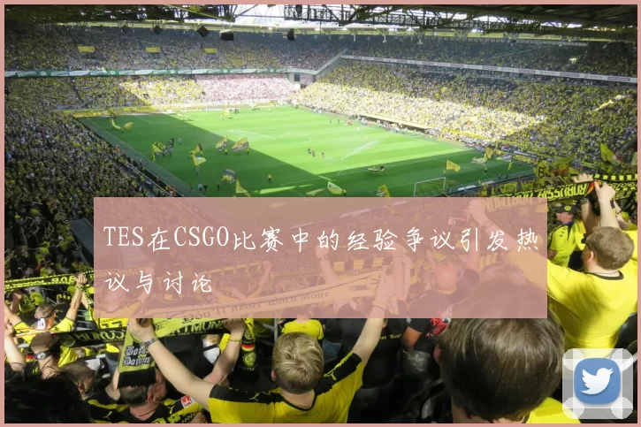TES在CSGO比赛中的经验争议引发热议与讨论