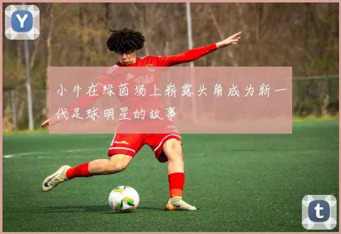 小牛在绿茵场上崭露头角成为新一代足球明星的故事